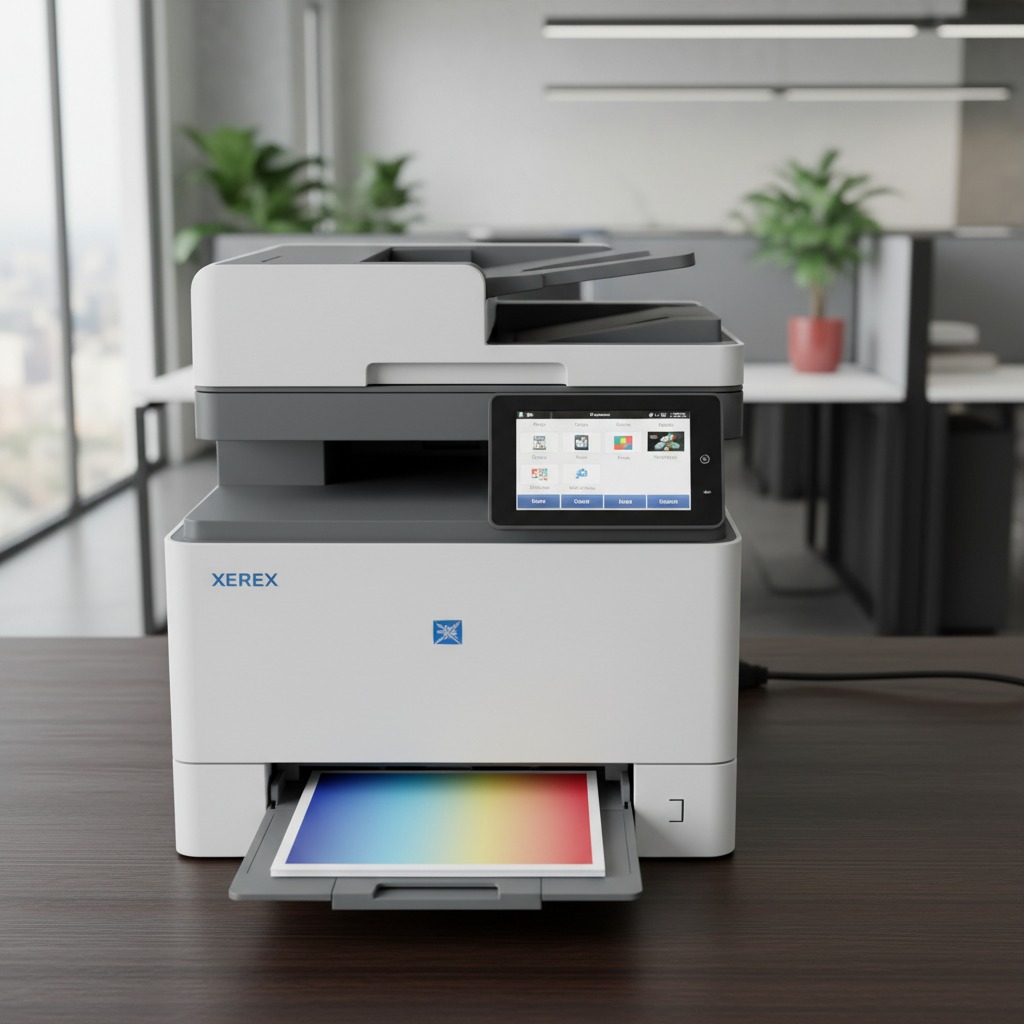 impressora xerox laser colorida